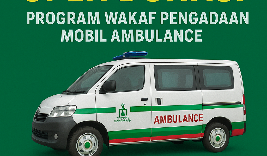 DONASI WAKAF AMBULANCE MASJID